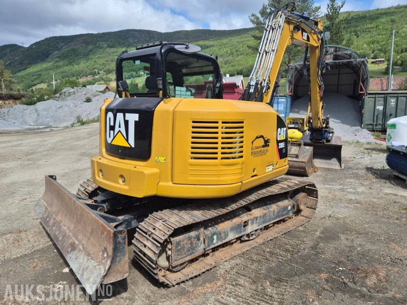 2014 Cat 308E 2 CR beltegraver, med tiltrotator/gripekasett - حفّار: صورة 5 2014 Cat 308E 2 CR beltegraver, med tiltrotator/gripekasett - حفّار: صورة 5