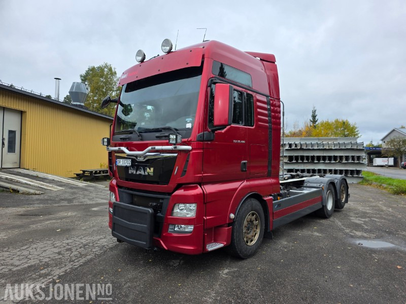 2014 MAN TGX 26.480 6X2-4 BL 18 T krok Nylig EU godkjent - شاحنة برافعة خطافية: صورة 1 2014 MAN TGX 26.480 6X2-4 BL 18 T krok Nylig EU godkjent - شاحنة برافعة خطافية: صورة 1