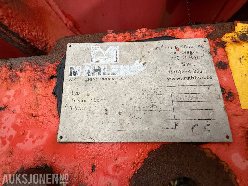 2014 Mahlers SP 14/45B TK sideplog til lastebil - شاحنة: صورة 5 2014 Mahlers SP 14/45B TK sideplog til lastebil - شاحنة: صورة 5