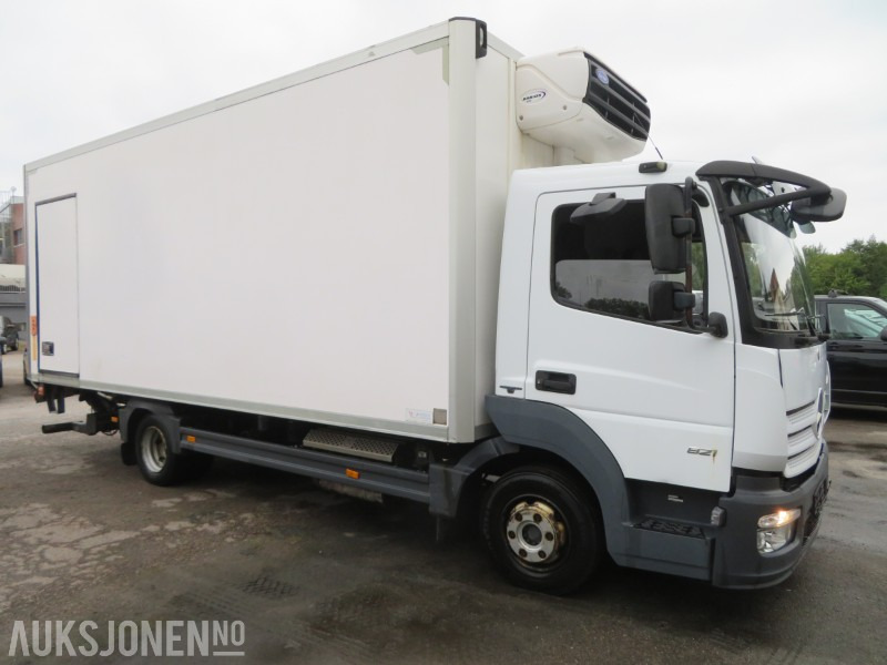 2014 Mercedes-Benz Atego - Kjølebil med Carrier Xarios 600 og Lamberet skap - شاحنة صندوقية: صورة 1 2014 Mercedes-Benz Atego - Kjølebil med Carrier Xarios 600 og Lamberet skap - شاحنة صندوقية: صورة 1