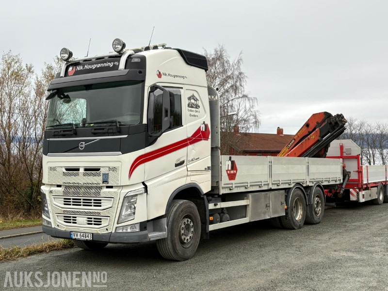 2014 VOLVO FH540 6X2 Euro6 Kranbil med Palfinger PK16502 - شاحنة كرين: صورة 1 2014 VOLVO FH540 6X2 Euro6 Kranbil med Palfinger PK16502 - شاحنة كرين: صورة 1