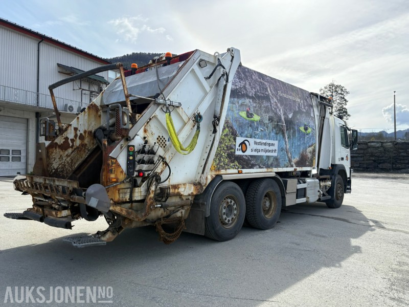 2014 Volvo FM 420 renovasjonsbil med 2-kammers løsning - شاحنة قمامة: صورة 3 2014 Volvo FM 420 renovasjonsbil med 2-kammers løsning - شاحنة قمامة: صورة 3
