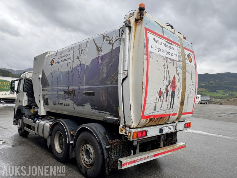 2014 Volvo FM420 EURO 6 sidelaster / komprimatorbil / renovasjonsbil - EU godkjent til 31.08.2026 - شاحنة قمامة: صورة 4 2014 Volvo FM420 EURO 6 sidelaster / komprimatorbil / renovasjonsbil - EU godkjent til 31.08.2026 - شاحنة قمامة: صورة 4
