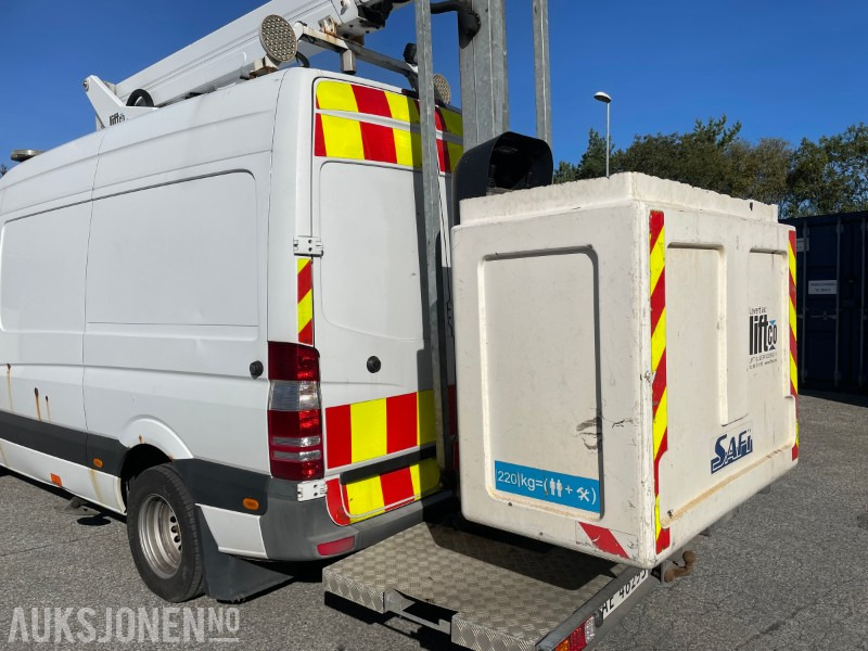 2015 Mercedes-Benz Sprinter 519 liftbil 190hk med Safi SCJ 14 personløfter EU OK - سيارة خدمات/ سيارة خاصة: صورة 5 2015 Mercedes-Benz Sprinter 519 liftbil 190hk med Safi SCJ 14 personløfter EU OK - سيارة خدمات/ سيارة خاصة: صورة 5