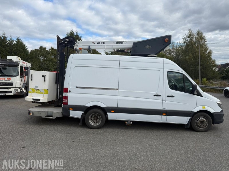 2015 Mercedes-Benz Sprinter liftbil - ny EU. - منصة محمولة مثبتة على الشاحنة: صورة 2 2015 Mercedes-Benz Sprinter liftbil - ny EU. - منصة محمولة مثبتة على الشاحنة: صورة 2