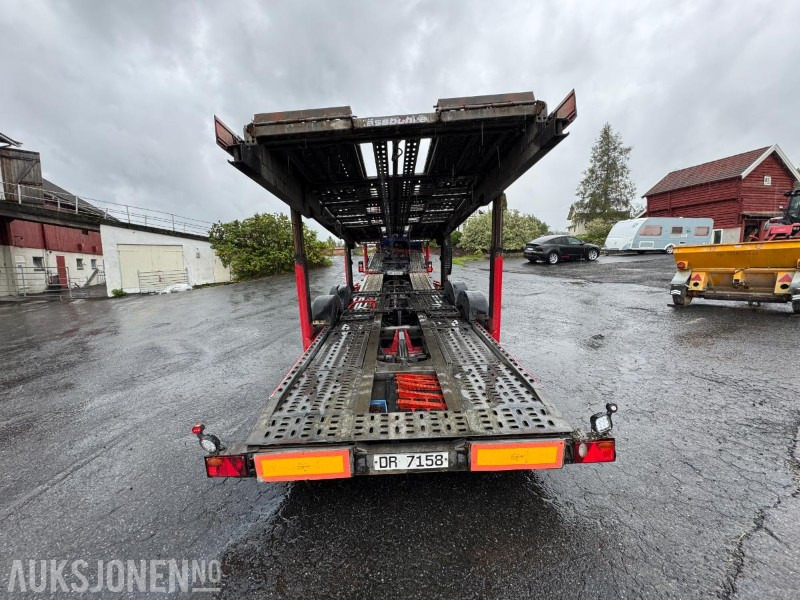 2015 Scania P 450 biltransport med henger / EU-godkjent - شاحنة نقل سيارات شاحنة: صورة 4 2015 Scania P 450 biltransport med henger / EU-godkjent - شاحنة نقل سيارات شاحنة: صورة 4
