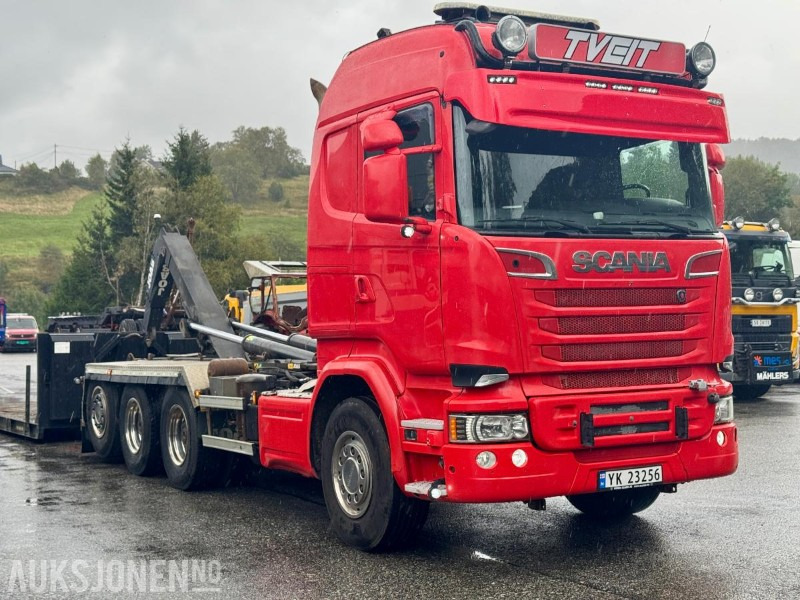 2015 Scania R-serie – Krokbil 8x4 - Joab krok - Eu-godkjent til 3/26 - Km: 308323 - شاحنة برافعة خطافية: صورة 2 2015 Scania R-serie – Krokbil 8x4 - Joab krok - Eu-godkjent til 3/26 - Km: 308323 - شاحنة برافعة خطافية: صورة 2