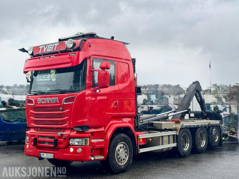 2015 Scania R-serie – Krokbil 8x4 - Joab krok - Eu-godkjent til 3/26 - Km: 308323 - شاحنة برافعة خطافية: صورة 1 2015 Scania R-serie – Krokbil 8x4 - Joab krok - Eu-godkjent til 3/26 - Km: 308323 - شاحنة برافعة خطافية: صورة 1