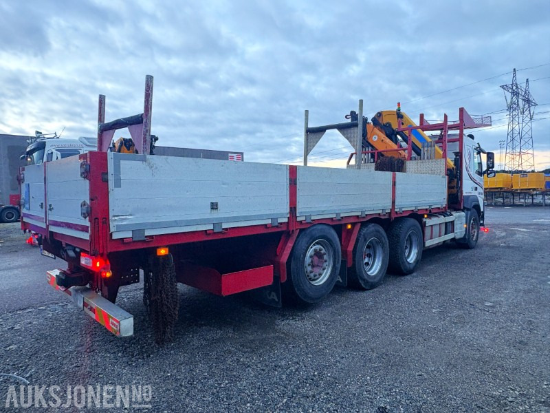 2015 Volvo FM 500 8x4 kranbil - Effer 215/6S kran og ARKA planpåbygg - EU godkjent til 30.09.26 - شاحنة كرين: صورة 3 2015 Volvo FM 500 8x4 kranbil - Effer 215/6S kran og ARKA planpåbygg - EU godkjent til 30.09.26 - شاحنة كرين: صورة 3