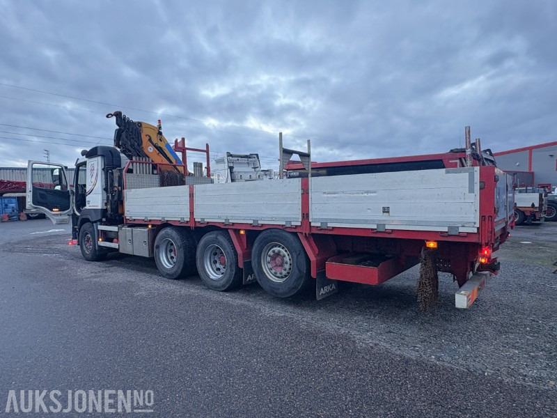 2015 Volvo FM 500 8x4 kranbil - Effer 215/6S kran og ARKA planpåbygg - EU godkjent til 30.09.26 - شاحنة كرين: صورة 4 2015 Volvo FM 500 8x4 kranbil - Effer 215/6S kran og ARKA planpåbygg - EU godkjent til 30.09.26 - شاحنة كرين: صورة 4