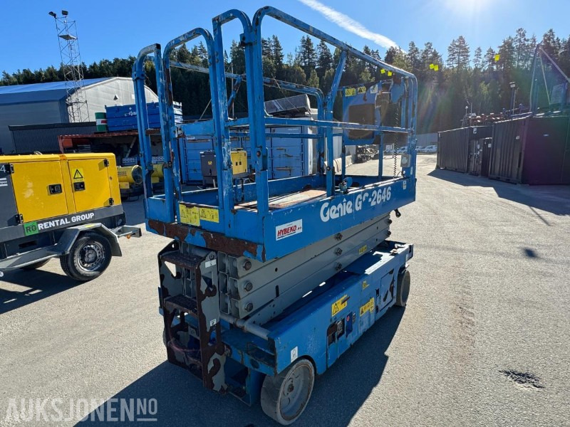 2016 Genie GS-2646 batteridreven sakselift / 10m / Årskontrollert - منصة جومحمولةية: صورة 5 2016 Genie GS-2646 batteridreven sakselift / 10m / Årskontrollert - منصة جومحمولةية: صورة 5