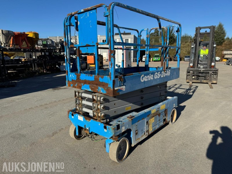 2016 Genie GS-2646 batteridreven sakselift / 10m / Årskontrollert - منصة جومحمولةية: صورة 1 2016 Genie GS-2646 batteridreven sakselift / 10m / Årskontrollert - منصة جومحمولةية: صورة 1
