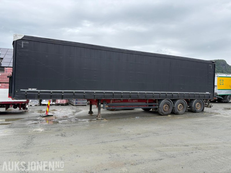 2016 Kel-Berg Gardintralle med sving på aksel 3. - مقطورة: صورة 1 2016 Kel-Berg Gardintralle med sving på aksel 3. - مقطورة: صورة 1