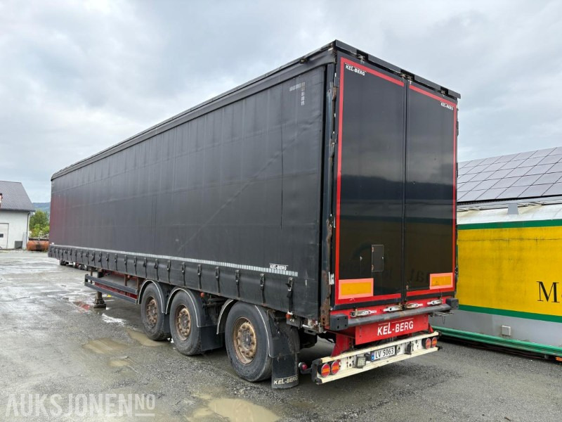 2016 Kel-Berg Gardintralle med sving på aksel 3. - مقطورة: صورة 3 2016 Kel-Berg Gardintralle med sving på aksel 3. - مقطورة: صورة 3