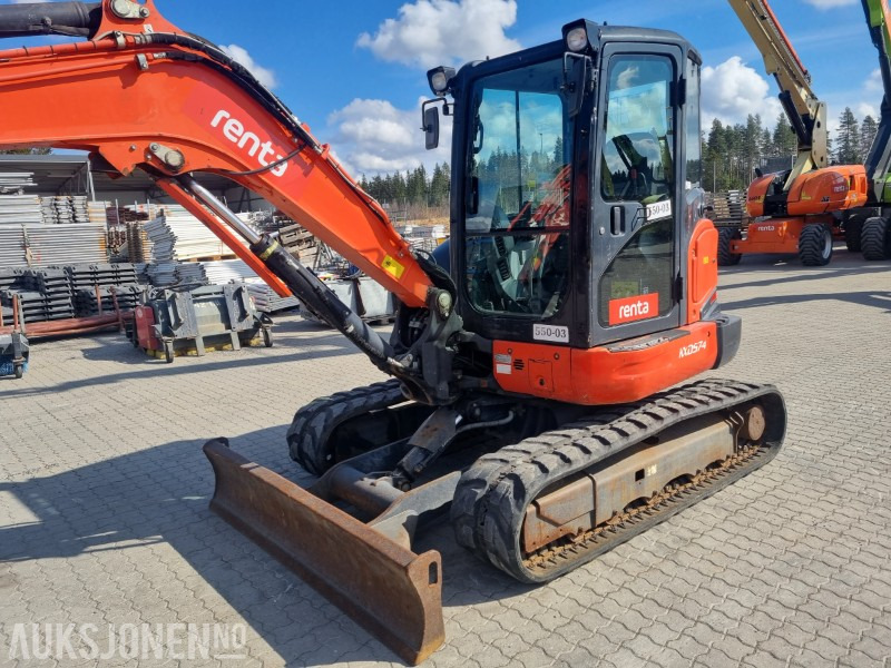 2016 Kubota KX057-4 beltegraver reparasjons objekt. - حفّار: صورة 3 2016 Kubota KX057-4 beltegraver reparasjons objekt. - حفّار: صورة 3
