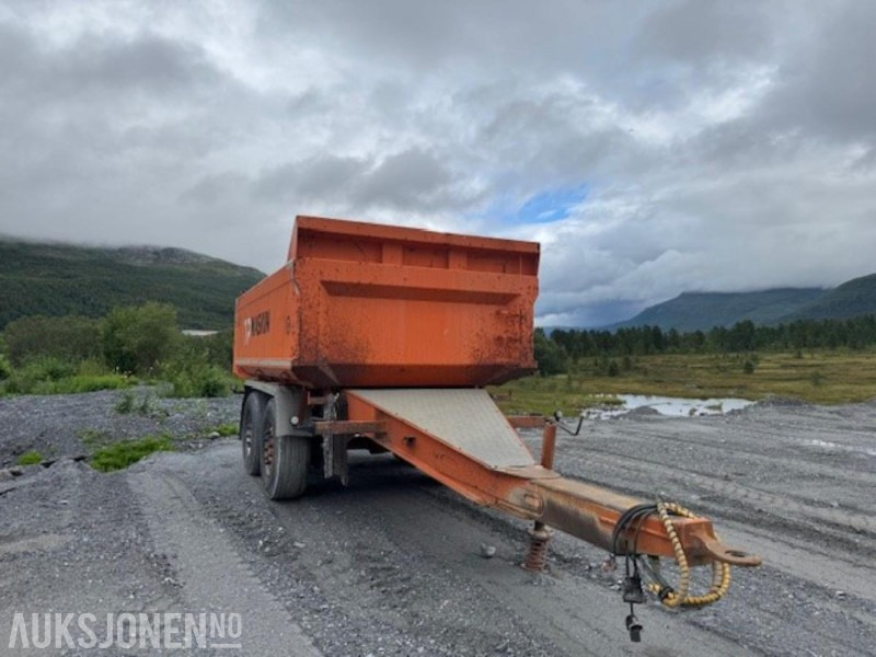 2016 Maur Bilpåbygg K2-19 Boggikjerre - Tipp - EU-Godkjent - مقطورة قلابة: صورة 2 2016 Maur Bilpåbygg K2-19 Boggikjerre - Tipp - EU-Godkjent - مقطورة قلابة: صورة 2