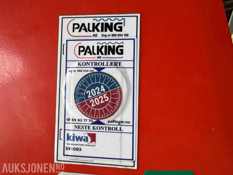 2016 Palfinger PK9001 EH kollikran med 10-70 konsoll. 4 hydrauliske utskyt. - شاحنة كرين: صورة 4 2016 Palfinger PK9001 EH kollikran med 10-70 konsoll. 4 hydrauliske utskyt. - شاحنة كرين: صورة 4