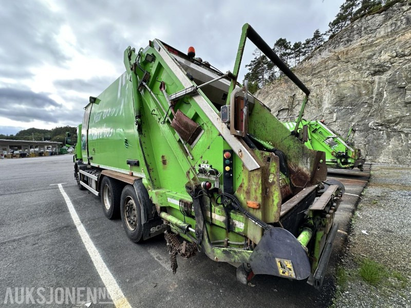 2016 Scania P320 Komprimatorbil - 2 kammer Inkl. biokammer/MTM påbygg/EU ok, 288978km - شاحنة قمامة: صورة 3 2016 Scania P320 Komprimatorbil - 2 kammer Inkl. biokammer/MTM påbygg/EU ok, 288978km - شاحنة قمامة: صورة 3