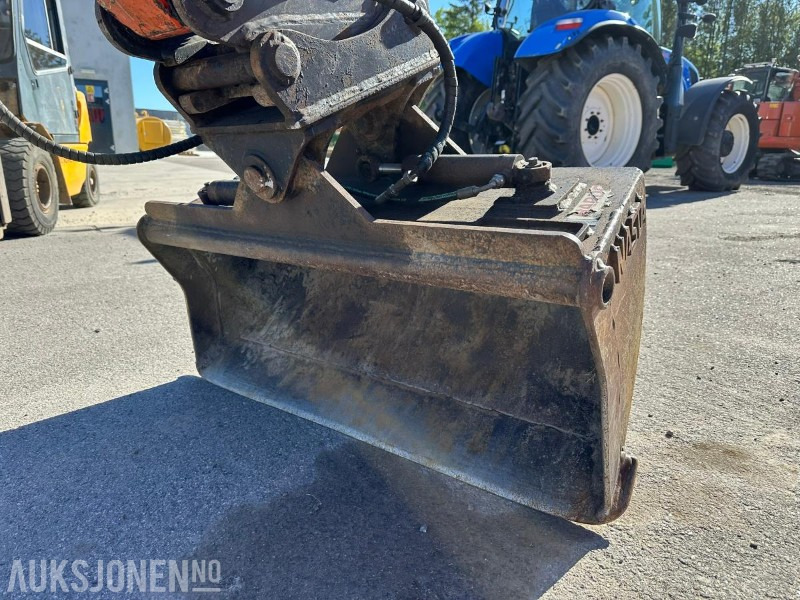 حفار صغير 2017 Hitachi ZX19-5A CR minigraver / 3 skuffer / CE merket / 1.725 timer: صورة 10