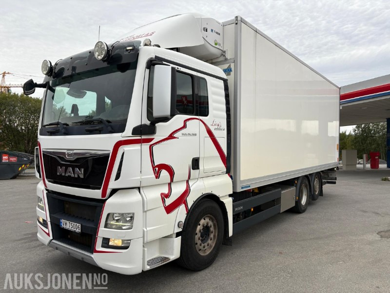 2017 MAN TGX 26.560 6x2 skapbil - kjøl/frys - شاحنة صندوقية: صورة 1 2017 MAN TGX 26.560 6x2 skapbil - kjøl/frys - شاحنة صندوقية: صورة 1
