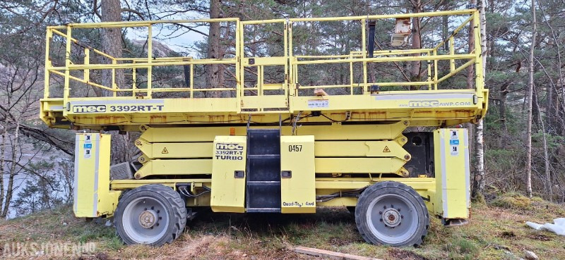 2017 MEC 3392RT-T Terrengsakselift – 4WD – Stor plattform – rep objekt - منصة جومحمولةية: صورة 2 2017 MEC 3392RT-T Terrengsakselift – 4WD – Stor plattform – rep objekt - منصة جومحمولةية: صورة 2