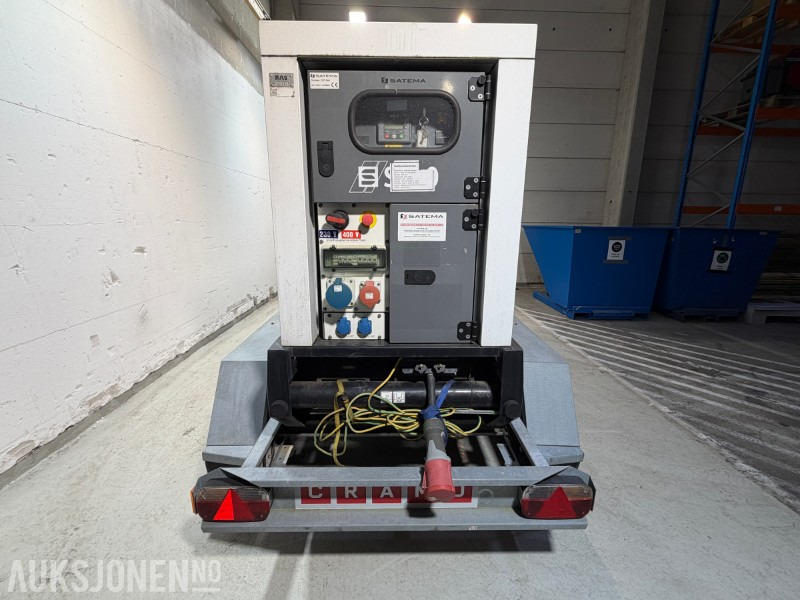 2017 SATEMA SDMO R44C3 40kVA 400V tilhengermontert strømaggregat - معدات الانشاءات: صورة 3 2017 SATEMA SDMO R44C3 40kVA 400V tilhengermontert strømaggregat - معدات الانشاءات: صورة 3