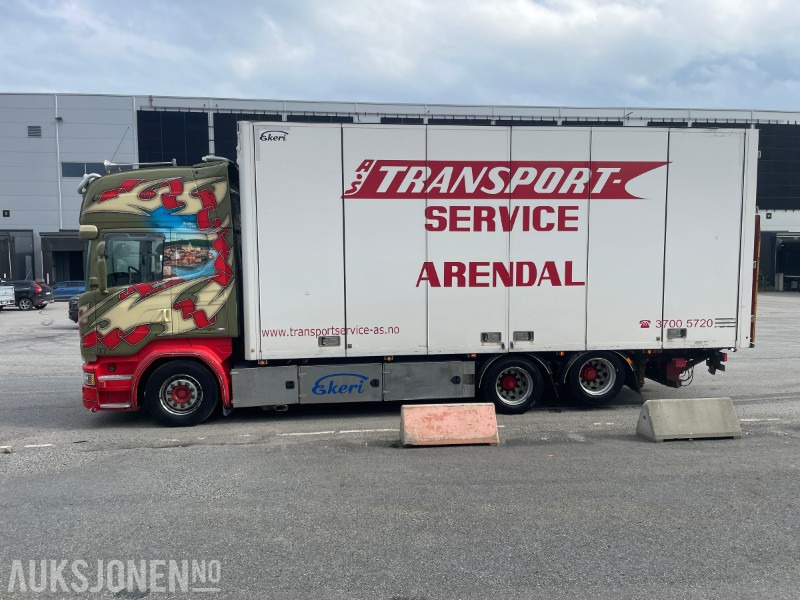 2017 Scania R-580 Ekeriskap m/fullside åpning - شاحنة صندوقية: صورة 5 2017 Scania R-580 Ekeriskap m/fullside åpning - شاحنة صندوقية: صورة 5