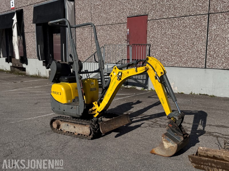 2017 Wacker Neuson 803 Minigraver 1 Tonn med 3 skuffer - حفّار: صورة 3 2017 Wacker Neuson 803 Minigraver 1 Tonn med 3 skuffer - حفّار: صورة 3