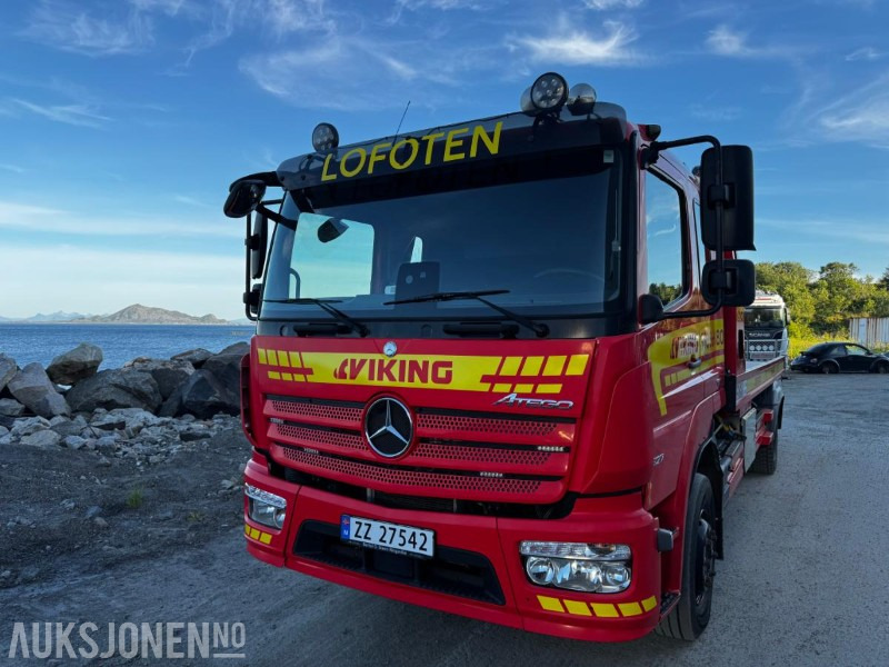2018 Mercedes-Benz Atego, Omars 5200 24/B flak med bergingsbom - شاحنة حريق: صورة 4 2018 Mercedes-Benz Atego, Omars 5200 24/B flak med bergingsbom - شاحنة حريق: صورة 4