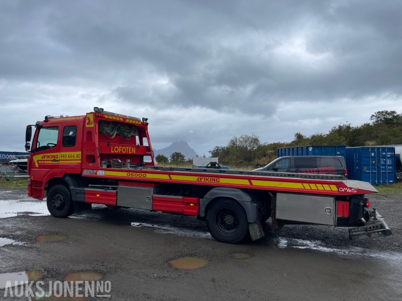 2018 Mercedes-Benz Atego, Omars 5200 24/B flak med bergingsbom - شاحنة حريق: صورة 4 2018 Mercedes-Benz Atego, Omars 5200 24/B flak med bergingsbom - شاحنة حريق: صورة 4