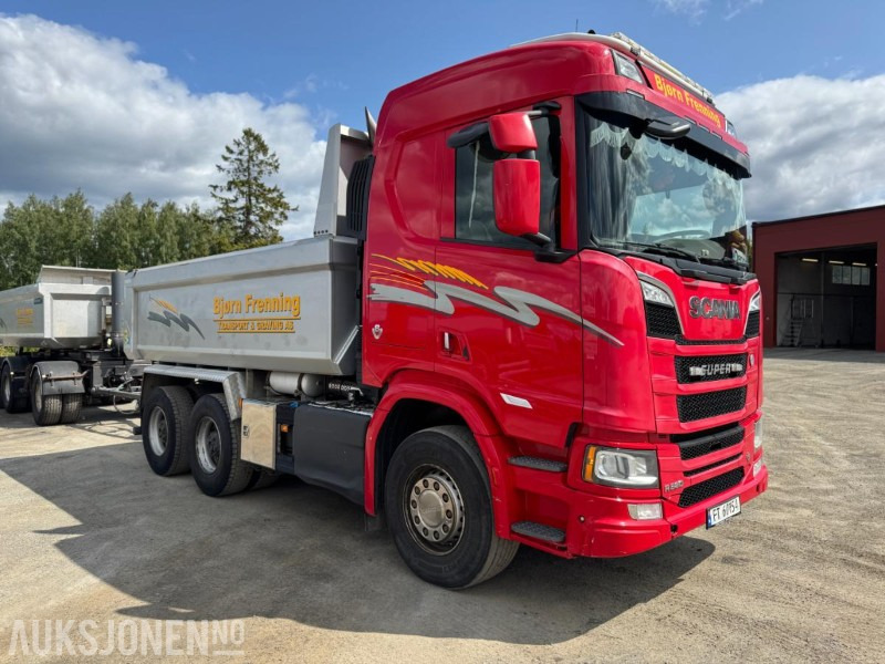 2018 Scania R580 GODT UTSTYRT TIPPBIL MED 3 AKSLET HENGER - شاحنة قلاب: صورة 4 2018 Scania R580 GODT UTSTYRT TIPPBIL MED 3 AKSLET HENGER - شاحنة قلاب: صورة 4
