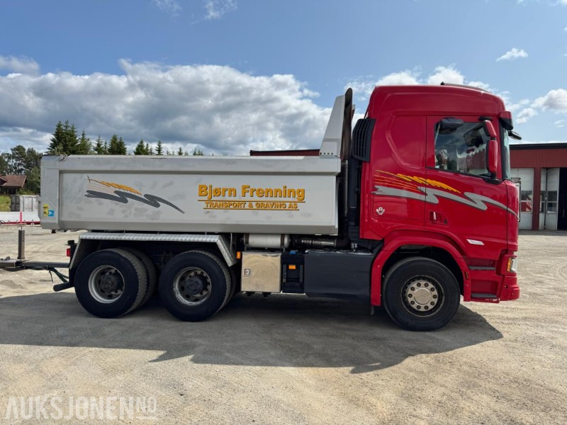 2018 Scania R580 GODT UTSTYRT TIPPBIL MED 3 AKSLET HENGER - شاحنة قلاب: صورة 5 2018 Scania R580 GODT UTSTYRT TIPPBIL MED 3 AKSLET HENGER - شاحنة قلاب: صورة 5