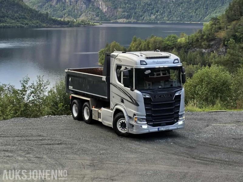 2018 Scania R580 tippbil - 396 357 km - EU ok til 30.09.2026 - شاحنة قلاب: صورة 4 2018 Scania R580 tippbil - 396 357 km - EU ok til 30.09.2026 - شاحنة قلاب: صورة 4
