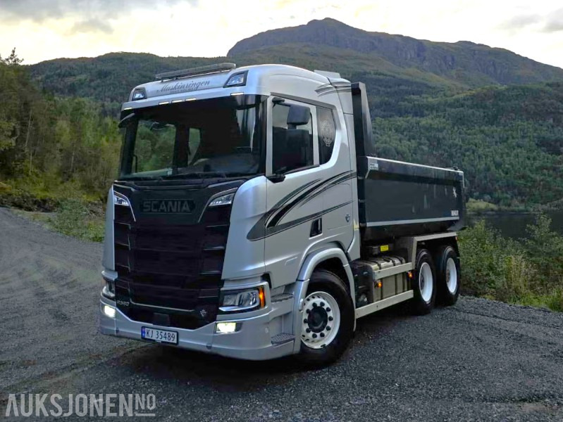 2018 Scania R580 tippbil - 396 357 km - EU ok til 30.09.2026 - شاحنة قلاب: صورة 1 2018 Scania R580 tippbil - 396 357 km - EU ok til 30.09.2026 - شاحنة قلاب: صورة 1