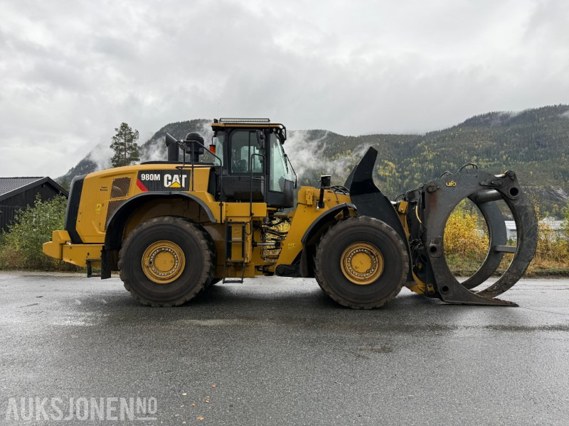 2019 Cat 980M hjullaster for tømmerhåndtering. - اللودر بعجل: صورة 4 2019 Cat 980M hjullaster for tømmerhåndtering. - اللودر بعجل: صورة 4