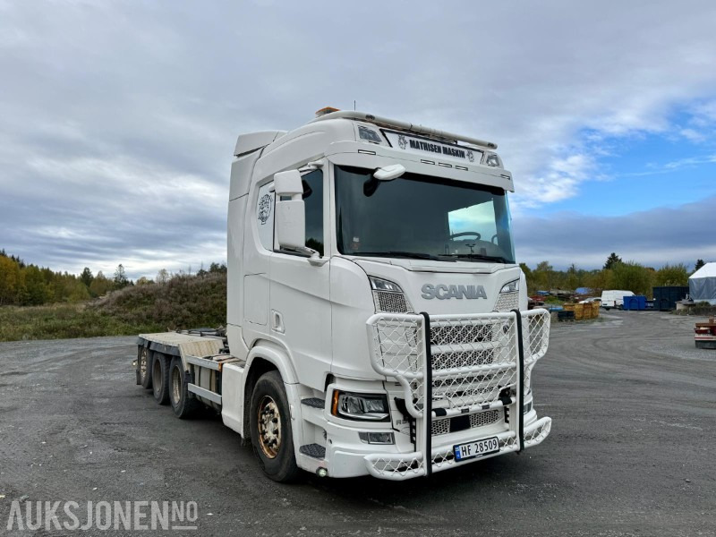 2019 Scania R500 tridem (8X4) KROKBIL - Joab L24 krok - Ny EU-godkjenning - شاحنة برافعة خطافية: صورة 3 2019 Scania R500 tridem (8X4) KROKBIL - Joab L24 krok - Ny EU-godkjenning - شاحنة برافعة خطافية: صورة 3