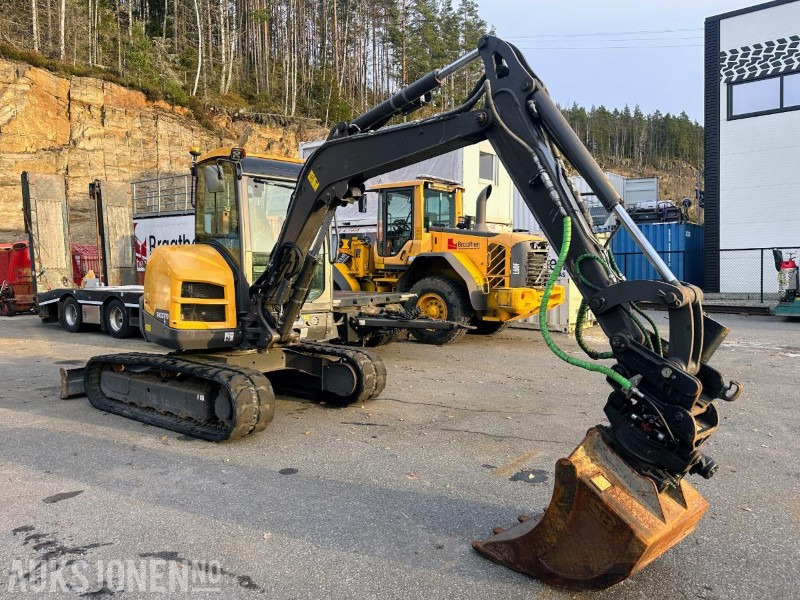 2019 VOLVO ECR50D MINIGRAVER 5 TONN STEELWRIST TILTROTATOR S40 1945 TIMER - حفار صغير: صورة 2 2019 VOLVO ECR50D MINIGRAVER 5 TONN STEELWRIST TILTROTATOR S40 1945 TIMER - حفار صغير: صورة 2