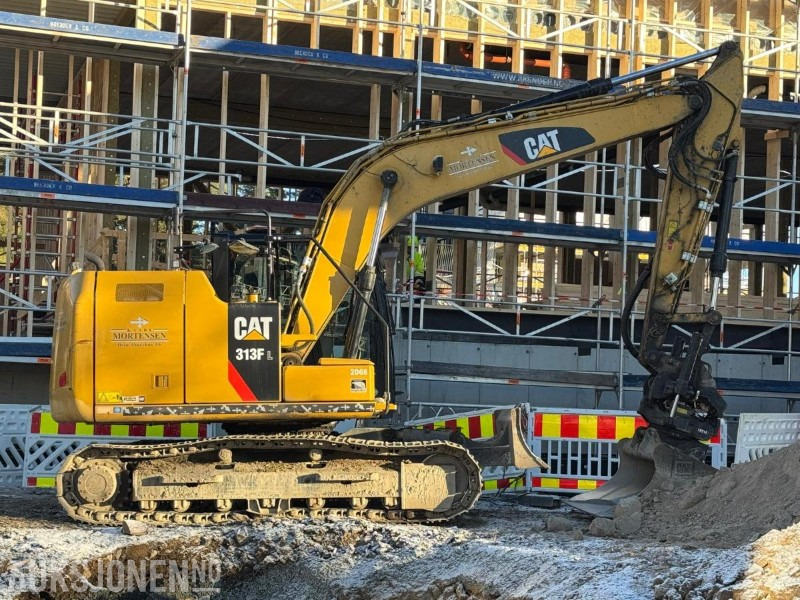 2020 Cat 313FL gravemaskin med maskinstyring / 2 skuffer / 5278 timer - حفّار: صورة 2 2020 Cat 313FL gravemaskin med maskinstyring / 2 skuffer / 5278 timer - حفّار: صورة 2
