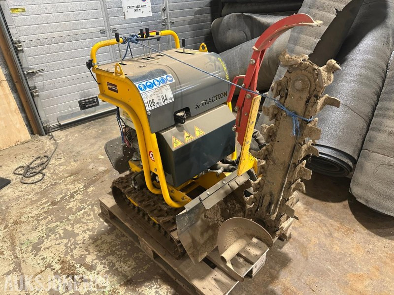 معدات الانشاءات 2020 Gabin MAK A-Traction - Beltegående kjedegraver med ståplate - Gått 10 timer: صورة 1