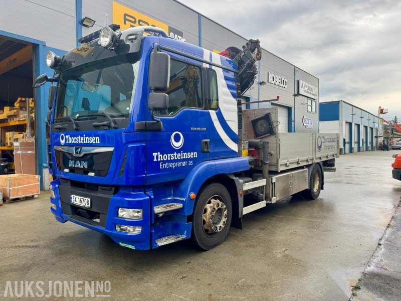 2020 MAN TGM 18.320 BL Kranbil - Palfinger PK 18502-SH E - 4x2 - Eu-godkjent til 10/26 - Km: 147 757 - Kran: 3584 t - شاحنة كرين: صورة 1 2020 MAN TGM 18.320 BL Kranbil - Palfinger PK 18502-SH E - 4x2 - Eu-godkjent til 10/26 - Km: 147 757 - Kran: 3584 t - شاحنة كرين: صورة 1