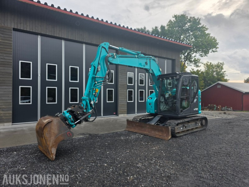 2020 SK75SR-7 Beltegraver - 1486 timer - SMP Tiltrotator - Pusseskuff - Graveskuff - Smalskuff - Sertifisert - Sentralsmøring - حفّار: صورة 1 2020 SK75SR-7 Beltegraver - 1486 timer - SMP Tiltrotator - Pusseskuff - Graveskuff - Smalskuff - Sertifisert - Sentralsmøring - حفّار: صورة 1