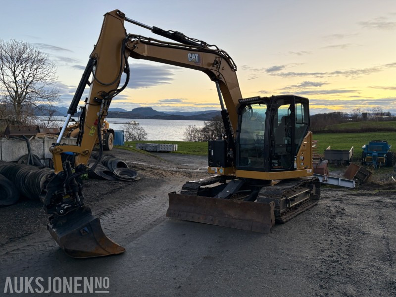 2021 Cat 308 8-tonns garvemaskin,Tiltrotator s-50 feste - حفار صغير: صورة 2 2021 Cat 308 8-tonns garvemaskin,Tiltrotator s-50 feste - حفار صغير: صورة 2