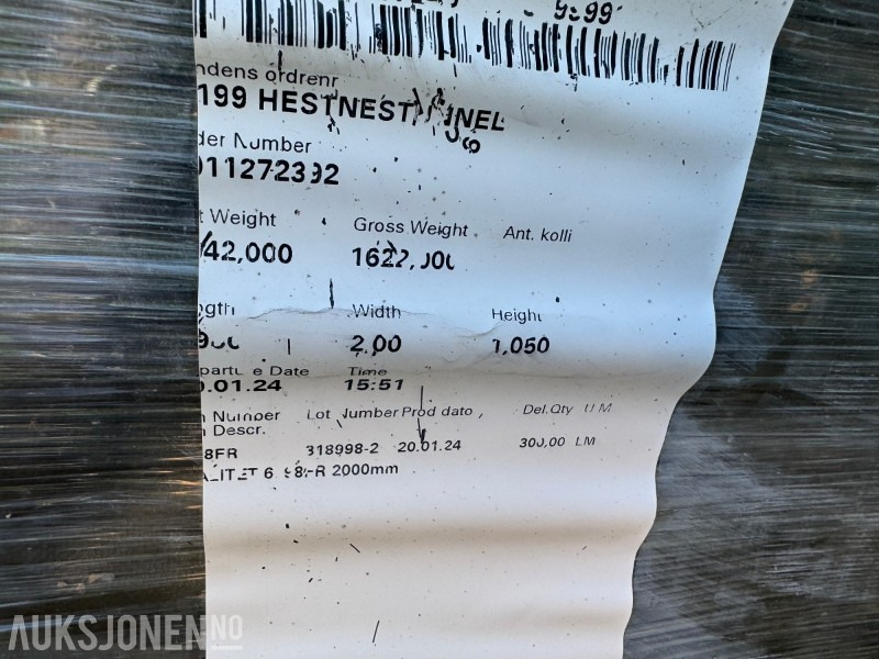 2022 1 pall med ny ventillasjonsduk Ø2 meter x 400 meter - معدات الانشاءات: صورة 4 2022 1 pall med ny ventillasjonsduk Ø2 meter x 400 meter - معدات الانشاءات: صورة 4
