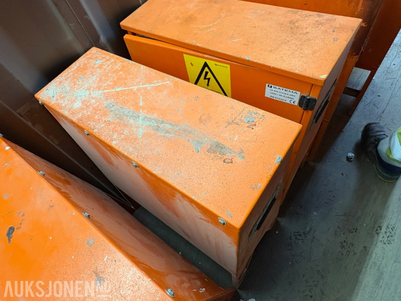 2022 Byggestrømskap Satema 63A 400/230V - 3 stk - معدات الانشاءات: صورة 5 2022 Byggestrømskap Satema 63A 400/230V - 3 stk - معدات الانشاءات: صورة 5