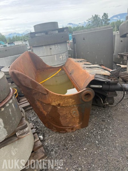 2022 Gjerstad Hydraulisk pusse skuffe med S80 feste - حفّار: صورة 4 2022 Gjerstad Hydraulisk pusse skuffe med S80 feste - حفّار: صورة 4