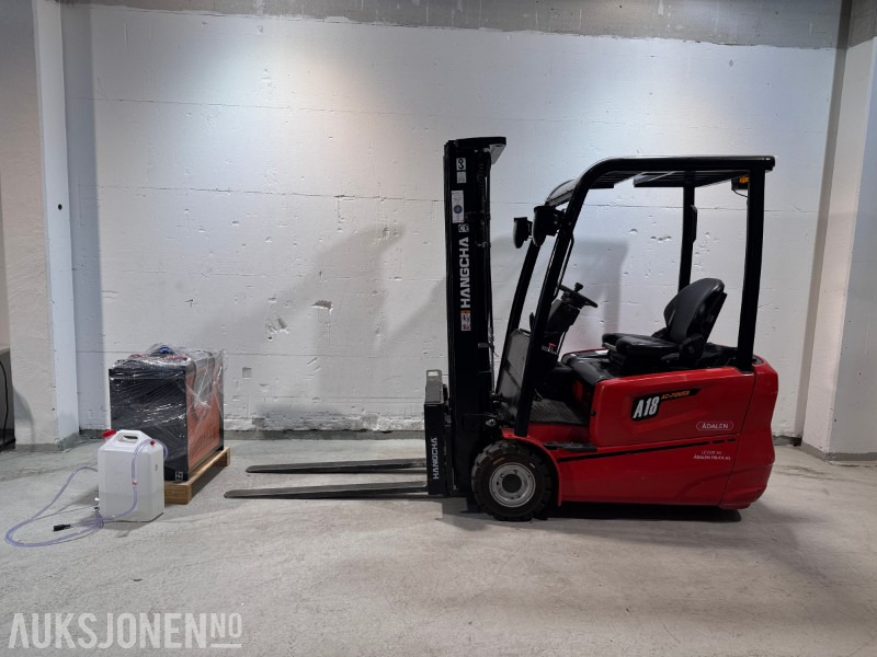 2022 Hangcha CPDS18-AD6 elektrisk truck - – 1,8 tonn - 4,7 m triplex mast - sideshift - 191 timer - معدات المناولة: صورة 2 2022 Hangcha CPDS18-AD6 elektrisk truck - – 1,8 tonn - 4,7 m triplex mast - sideshift - 191 timer - معدات المناولة: صورة 2