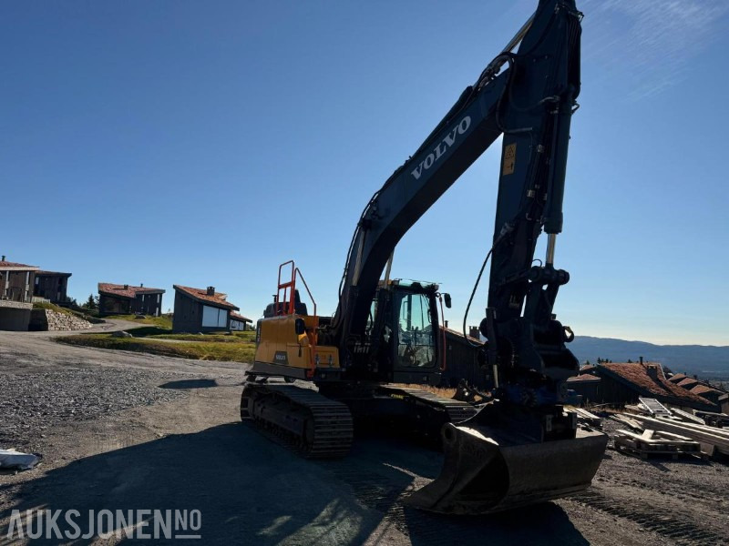 2022 Volvo EC220EL BELTEGRAVER ROTOTILT SERVICEHISTORIKK - حفّار: صورة 4 2022 Volvo EC220EL BELTEGRAVER ROTOTILT SERVICEHISTORIKK - حفّار: صورة 4
