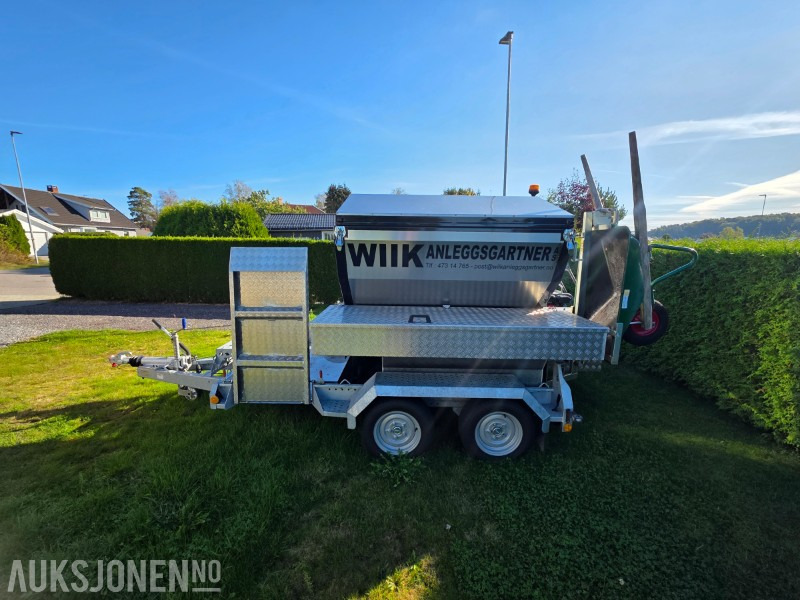 2024 Brian James Trailers A-Type asfalthenger med 2021 Svepac F 90A vibroplate 2.9kW, 2022 Honda EU22i strømaggregat og utstyr - معدات الانشاءات: صورة 2 2024 Brian James Trailers A-Type asfalthenger med 2021 Svepac F 90A vibroplate 2.9kW, 2022 Honda EU22i strømaggregat og utstyr - معدات الانشاءات: صورة 2