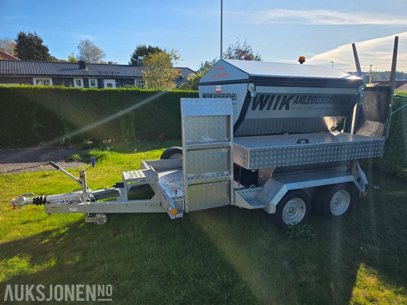 2024 Brian James Trailers A-Type asfalthenger med 2021 Svepac F 90A vibroplate 2.9kW, 2022 Honda EU22i strømaggregat og utstyr - معدات الانشاءات: صورة 1 2024 Brian James Trailers A-Type asfalthenger med 2021 Svepac F 90A vibroplate 2.9kW, 2022 Honda EU22i strømaggregat og utstyr - معدات الانشاءات: صورة 1