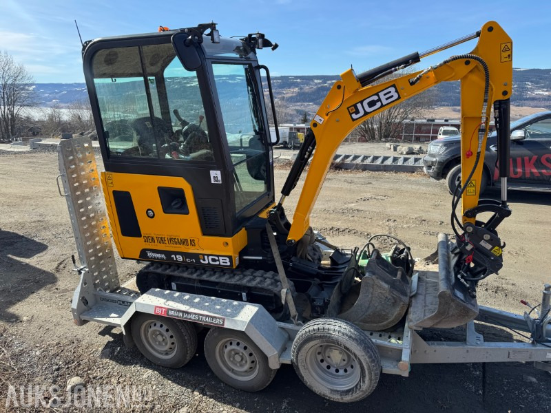 2024 JCB 19 C-1 MINIGRAVER, 3 SKUFFER, PIGGHAMMER, MASKINHENGER, KUN 200 TIMER, UTVIDET GARANTI - حفار صغير: صورة 4 2024 JCB 19 C-1 MINIGRAVER, 3 SKUFFER, PIGGHAMMER, MASKINHENGER, KUN 200 TIMER, UTVIDET GARANTI - حفار صغير: صورة 4